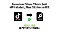 Download Video Tiktok Jadi MP3 Mudah, Bisa Dikirim ke WA